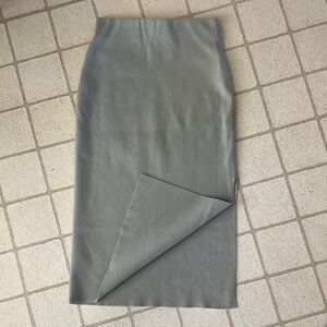 Express Elegant blue Gray Pencil Skirt
